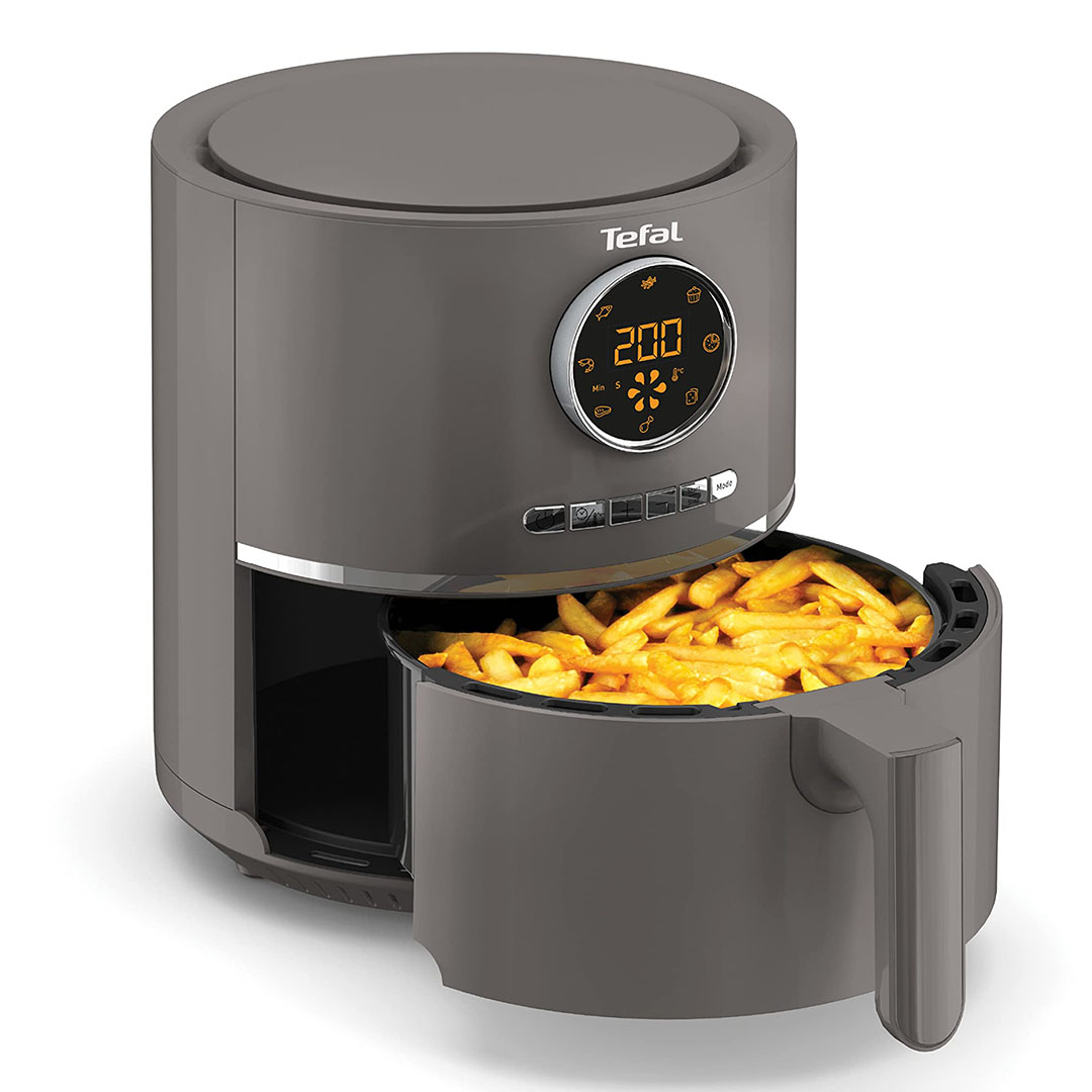 EY111B15 قلاية هوائية تيفال - 4.2 لتر - 1400 وات - رمادي