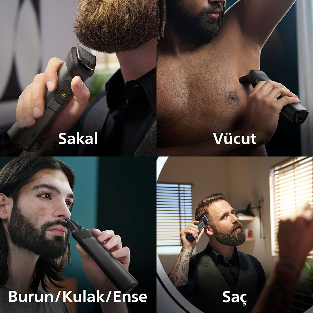 ماكينة تشذيب الشعر - فضي - MG5920