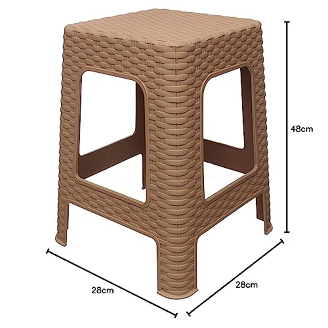 كرسي بلاستيك - بيج