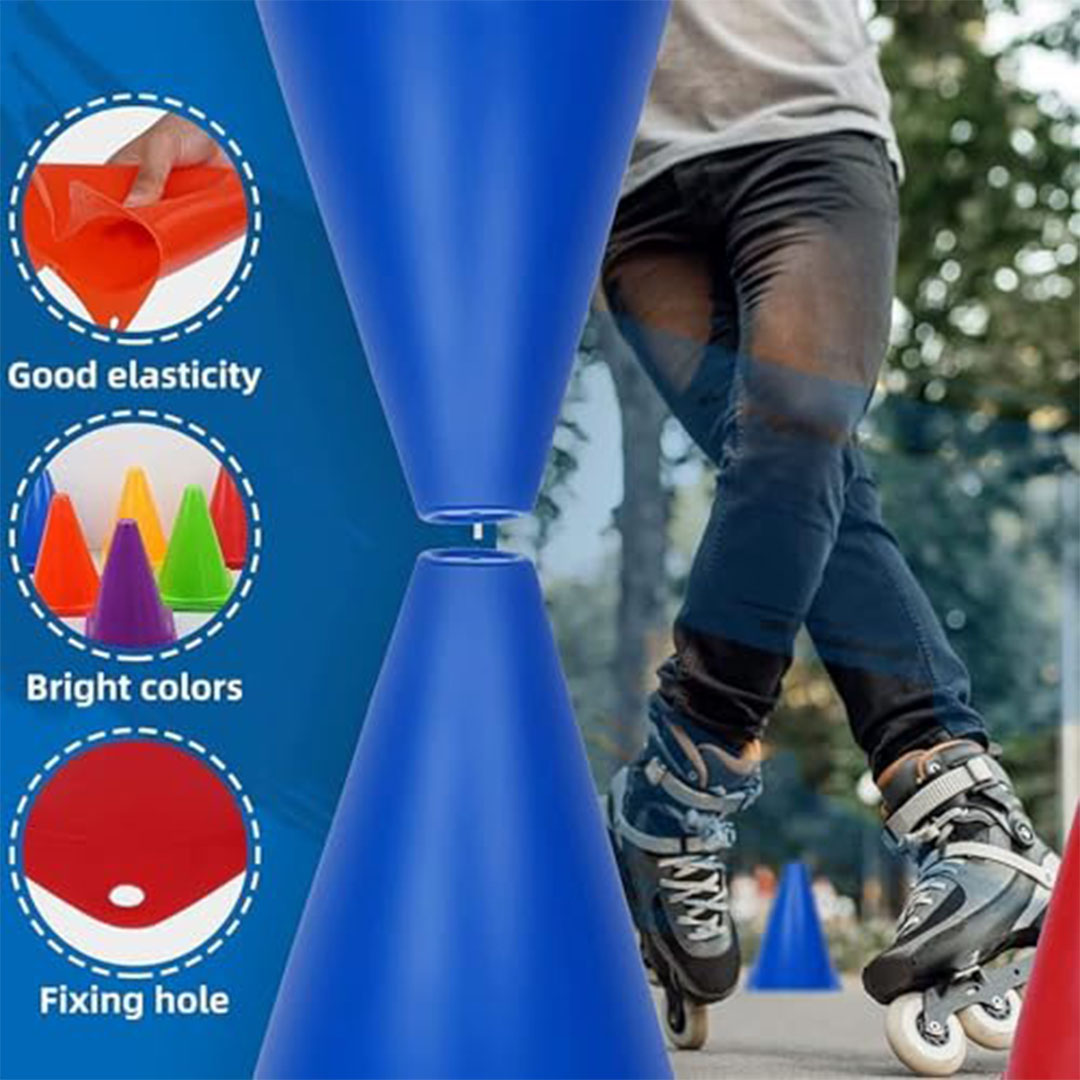 طقم أقماع تدريب رياضات متعددة