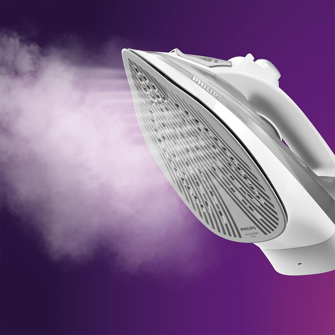 DST5010 مكواة بخار فيليبس سيريس 5000 - رمادي