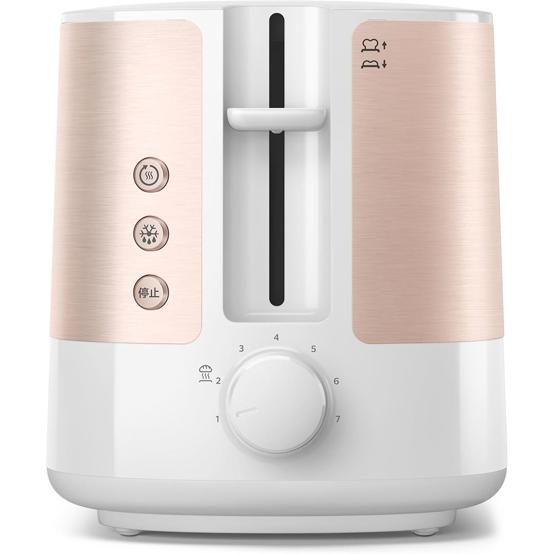 محمصة خبز فيفا كولكشن من فيليبس - روز جولد - HD2637/11