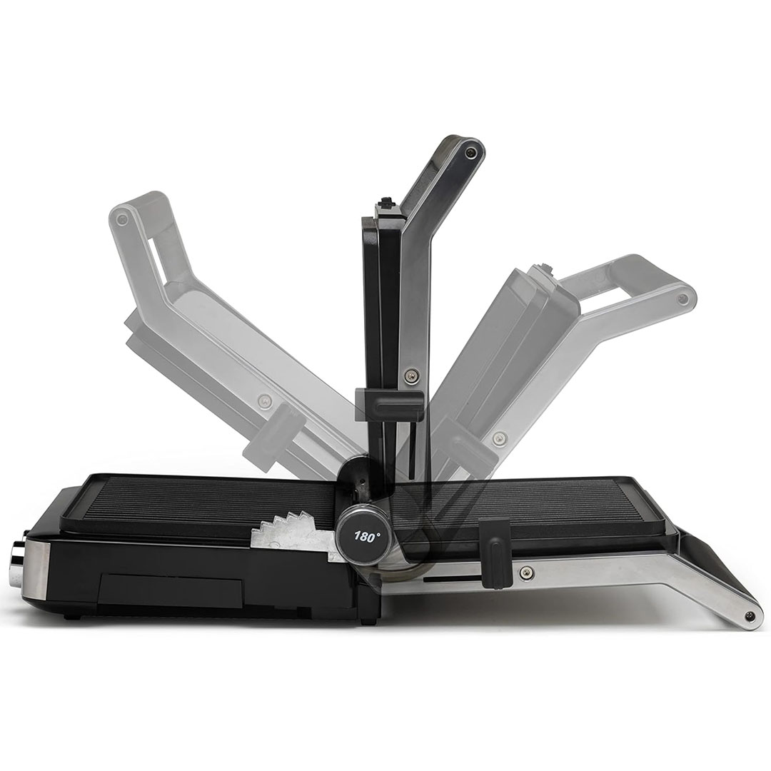 شواية كهربائية قابلة للفرد من كينوود - 2000 وات - 3 أوضاع - HGM80.000SS