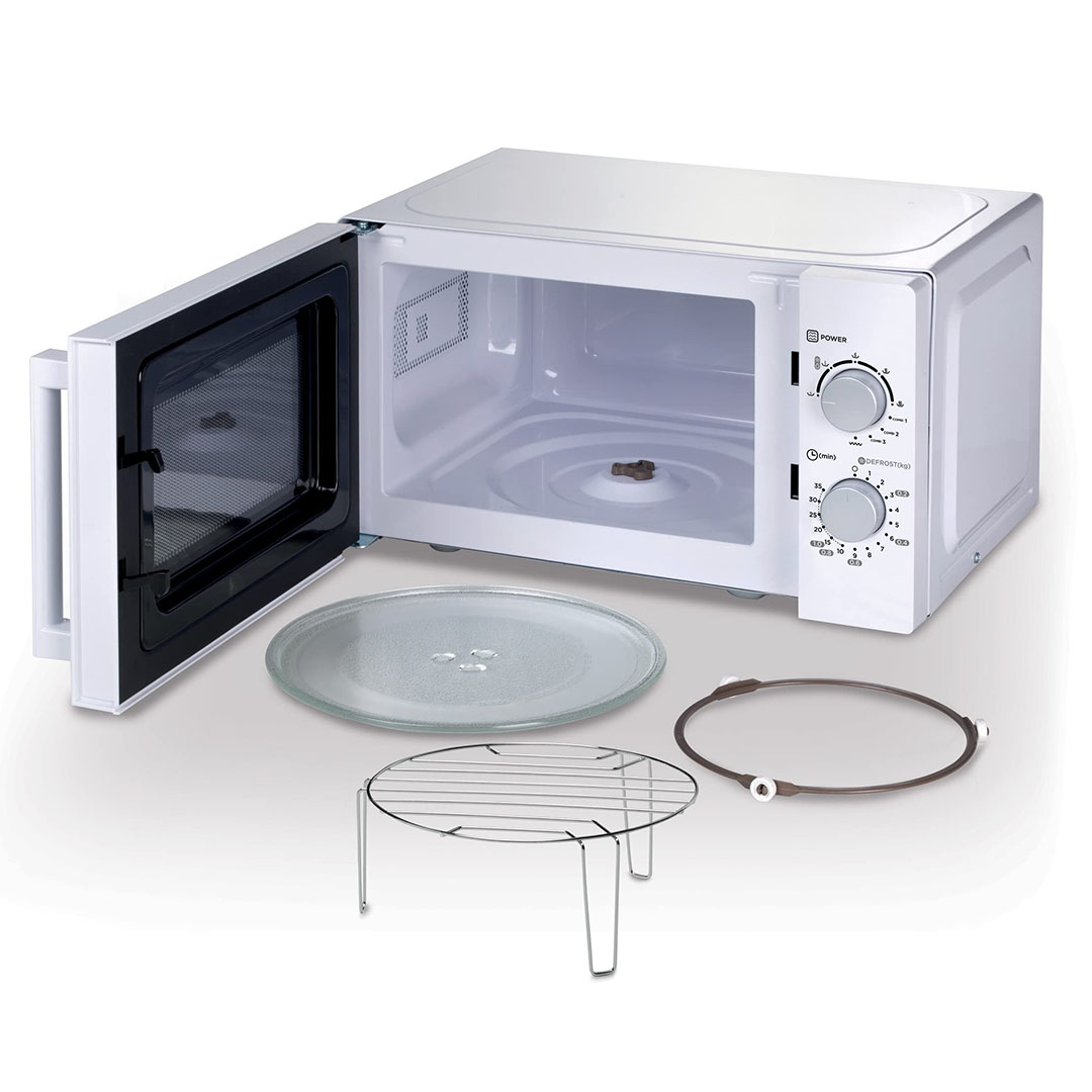 MWM21.000WH ميكرويف مع شواية كينوود - 20 لتر - أبيض