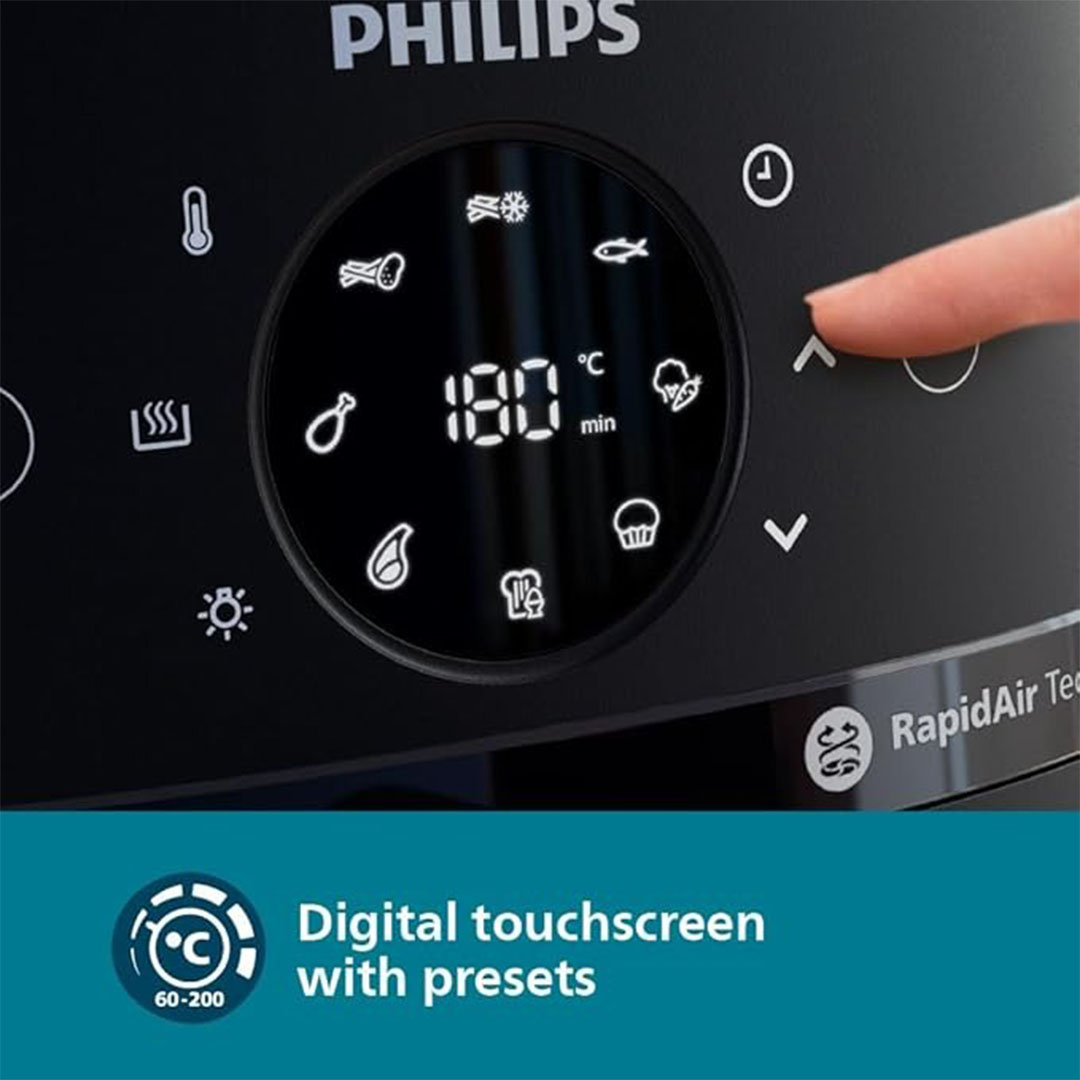 قلاية هوائية - 6.2 لتر - أسود - NA231/00