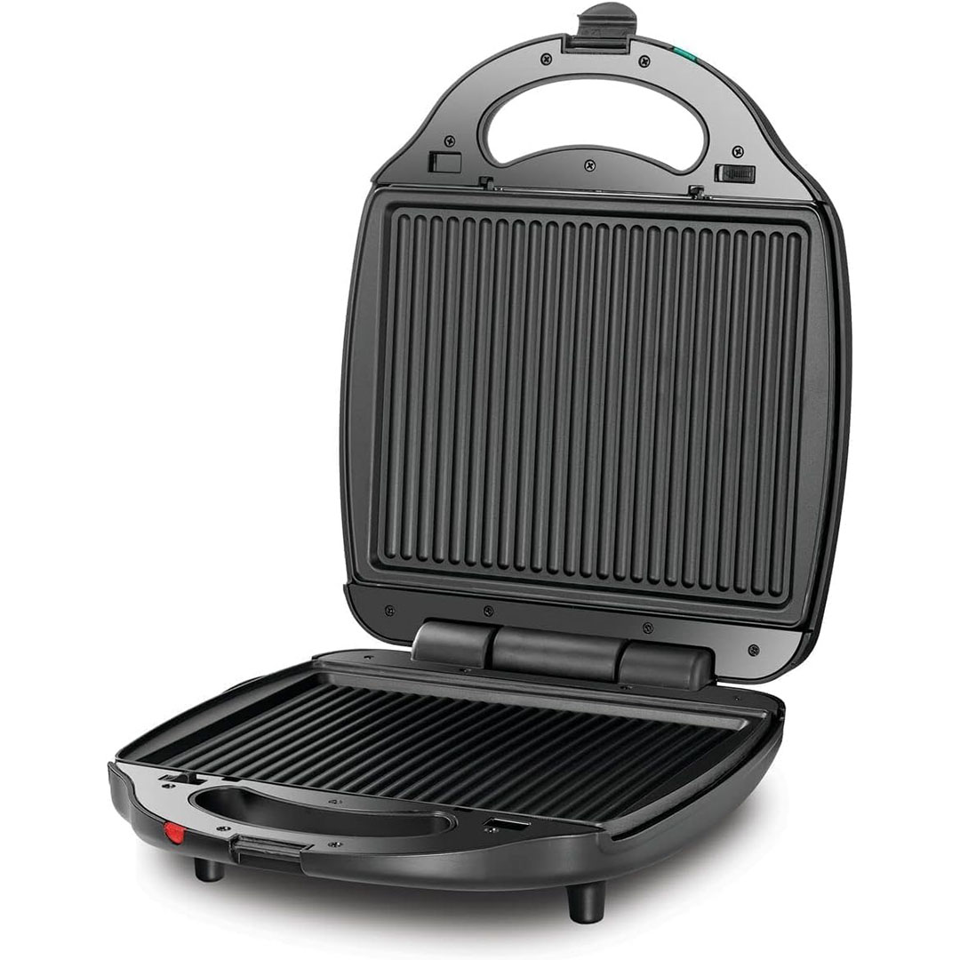 ماكينة صنع الساندويتشات والوافل 3*1 بلاك اند ديكر - 1400 وات - TS4130-B5