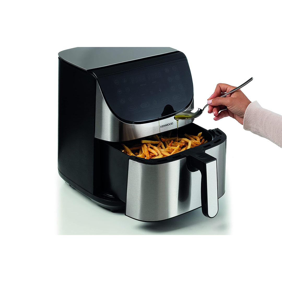 HFM80.000SS قلاية هوائية كينوود - 7 لتر - فضي