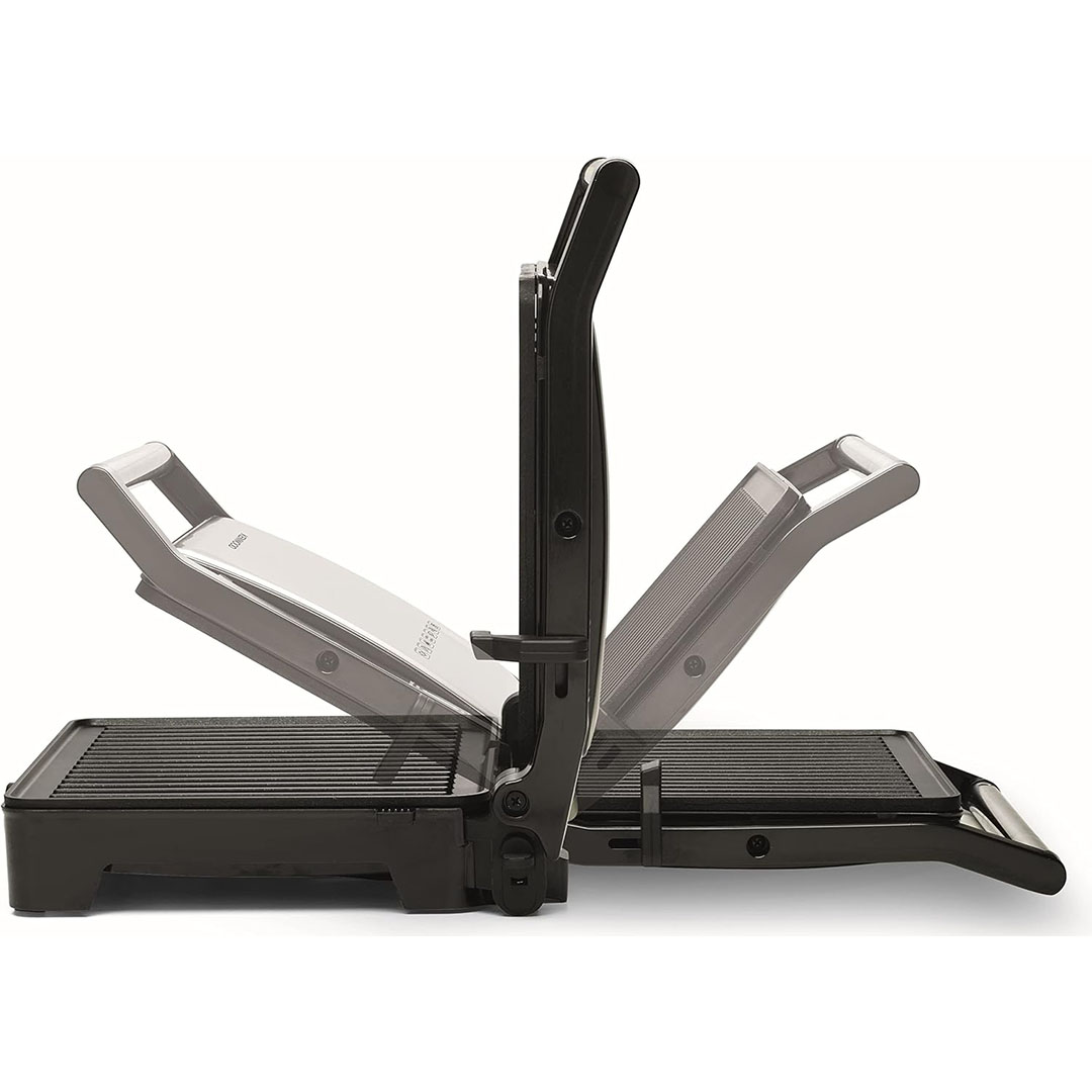 شواية كينوود قابلة للتعديل والفرد - 2000 وات - فضي - hgm31.000Si