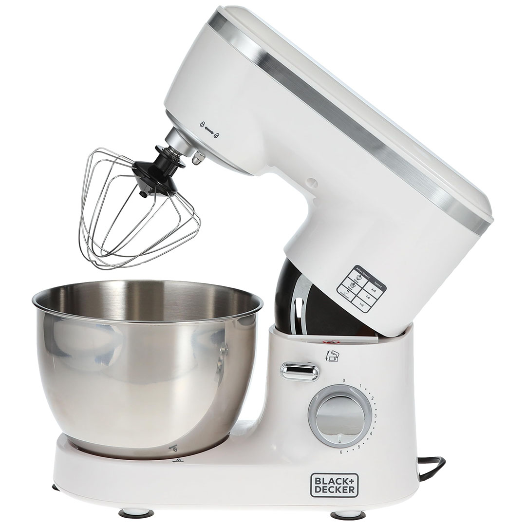 بلاك أند ديكر عجان كهربائي - 1000 وات - أبيض - SM1000