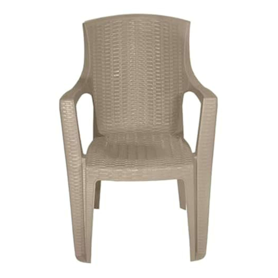 كرسي بلاستيك الكرنك - بيج