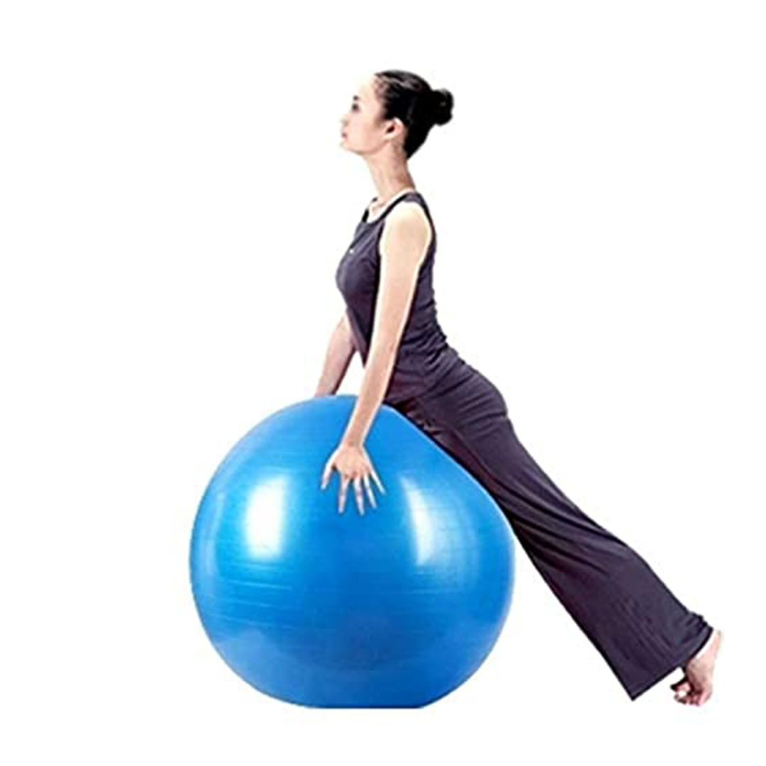كرة تمارين رياضية – 65 سم - أزرق