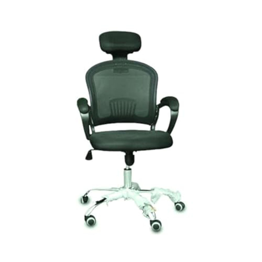 كرسي مكتب مريح - أسود - قابل للتعديل