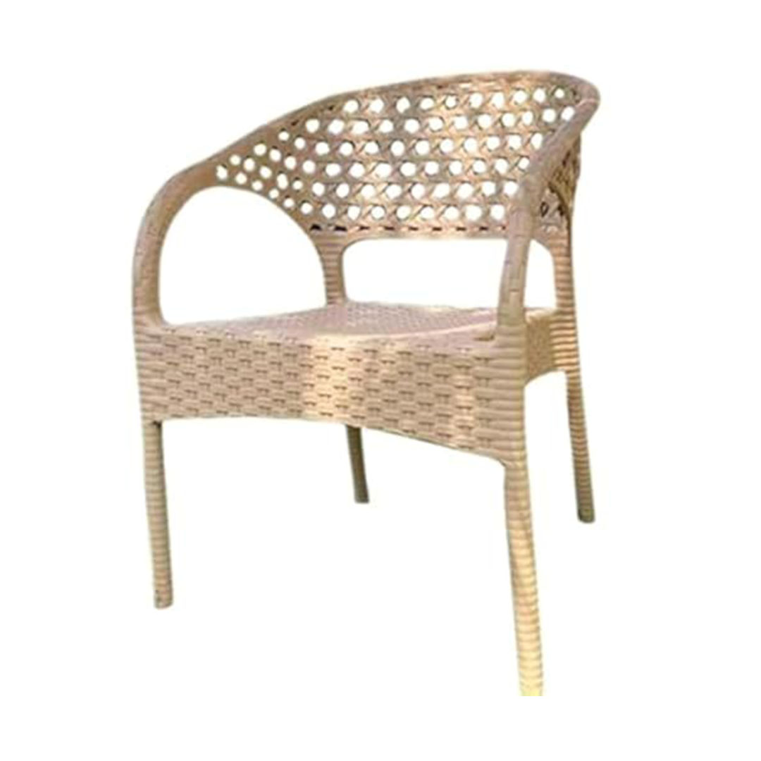 كرسي بذراعين للأطفال الصغار - بيج