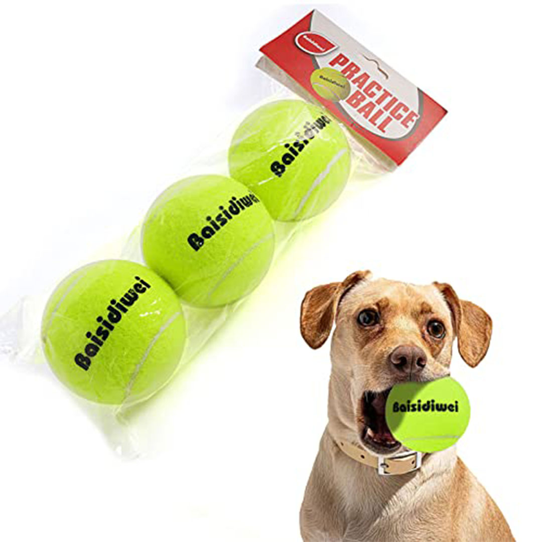 كرات تنس للكلاب – 12 قطعة