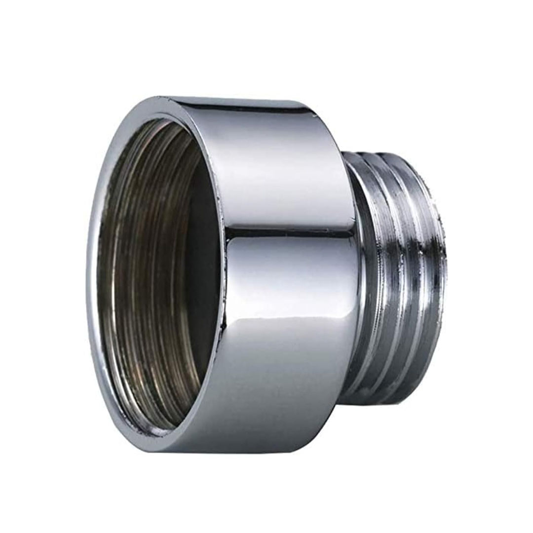 جلبة توصيل - 1/2*3/4 كروم - فضي