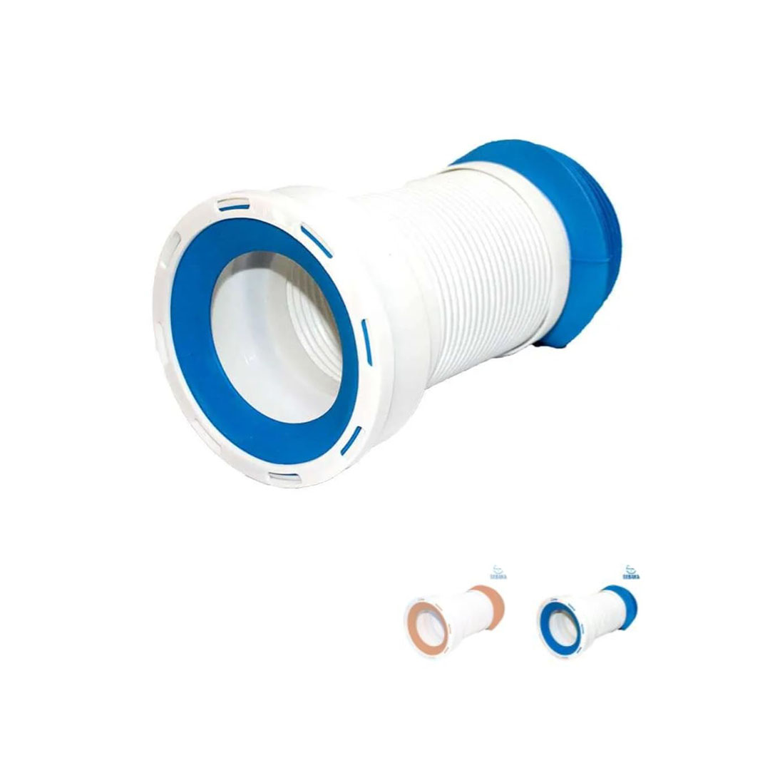 جلبة قاعدة 4 بوصة بلاستيك - أبيض