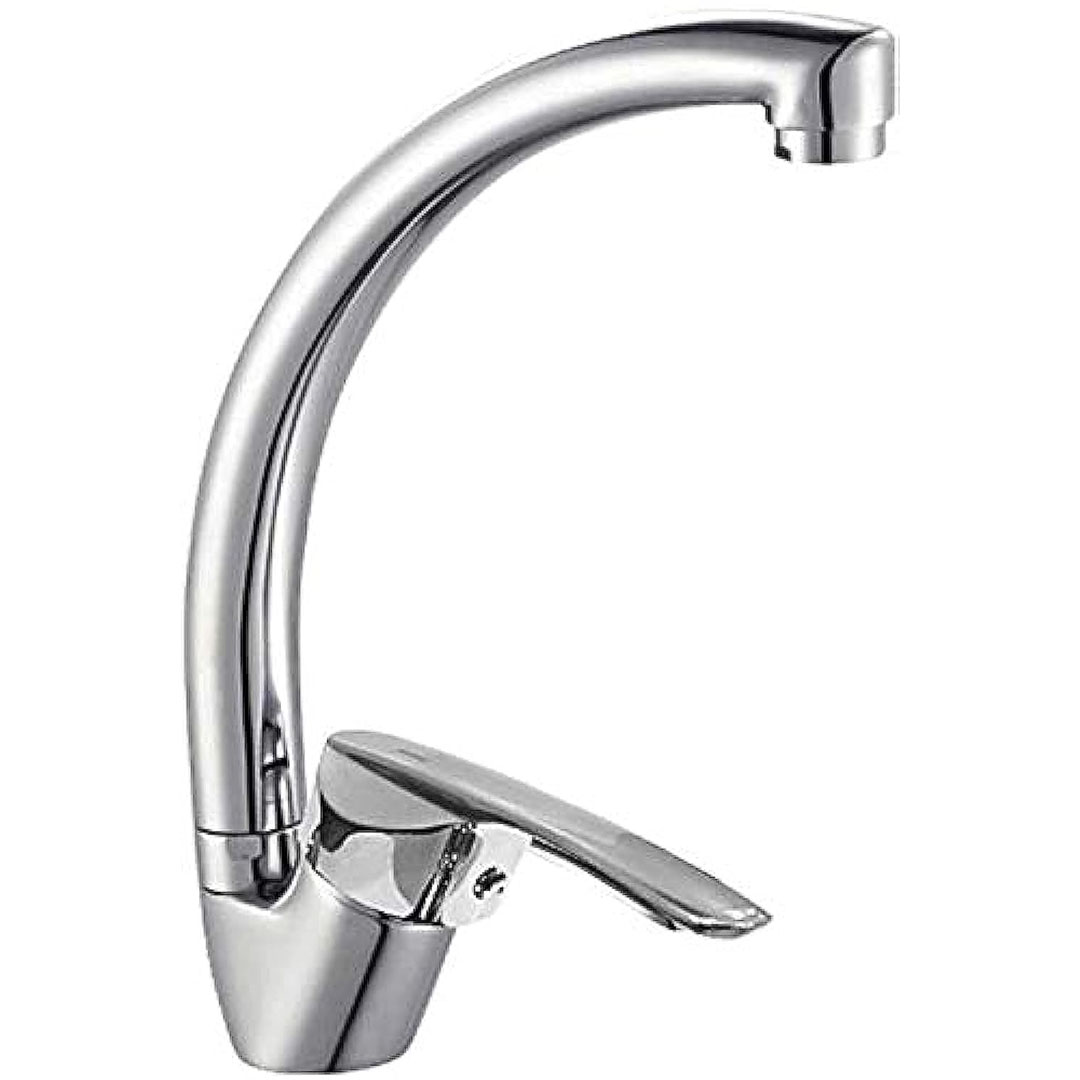 خلاط حوض الحمام نحاس - فضي