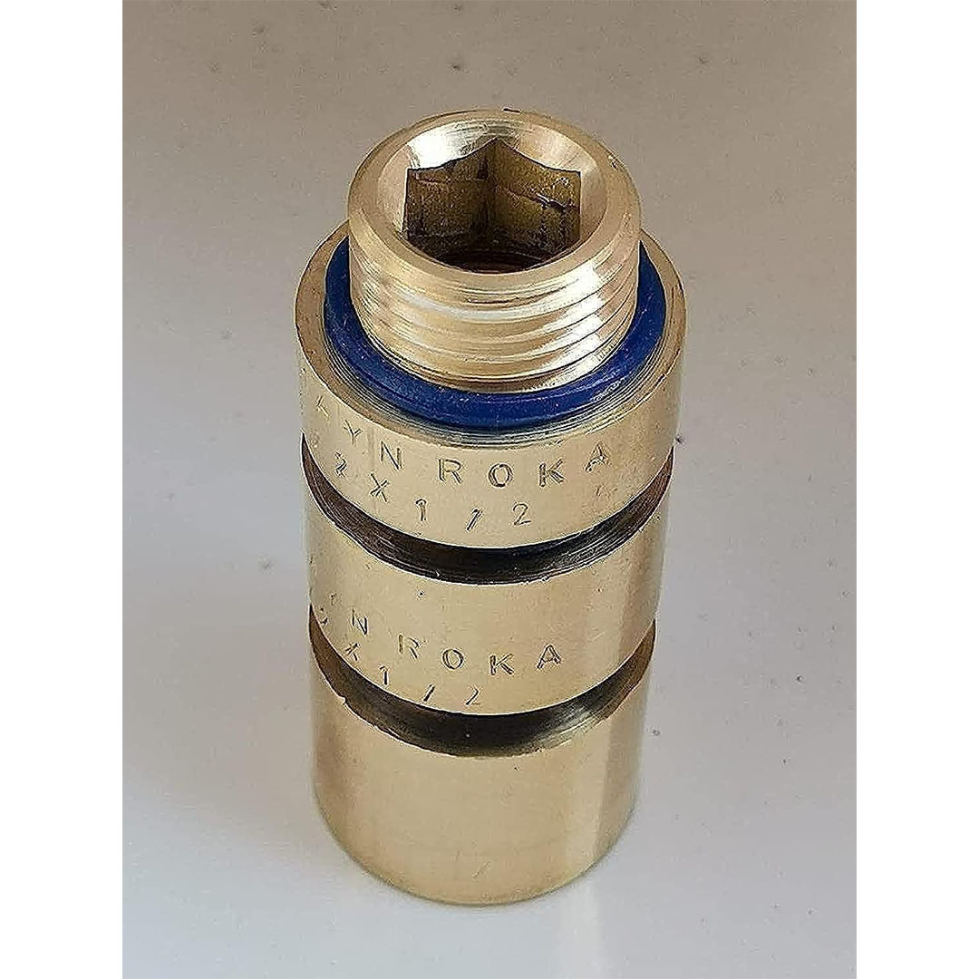 جلبة تطويل 2/1 نحاس - 10 قطعة