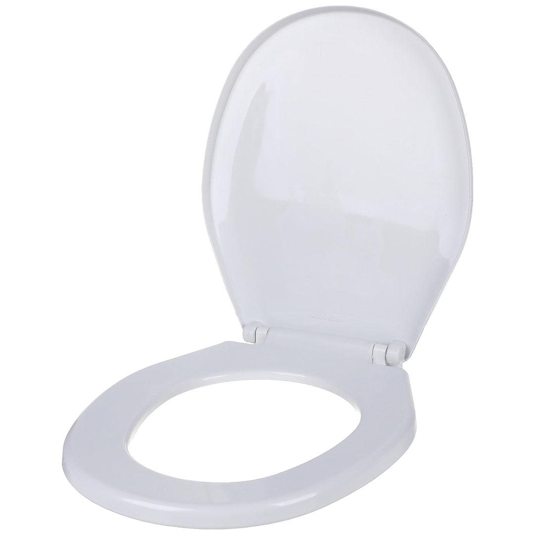 غطاء قاعدة حمام بلاستيك كبير - أبيض