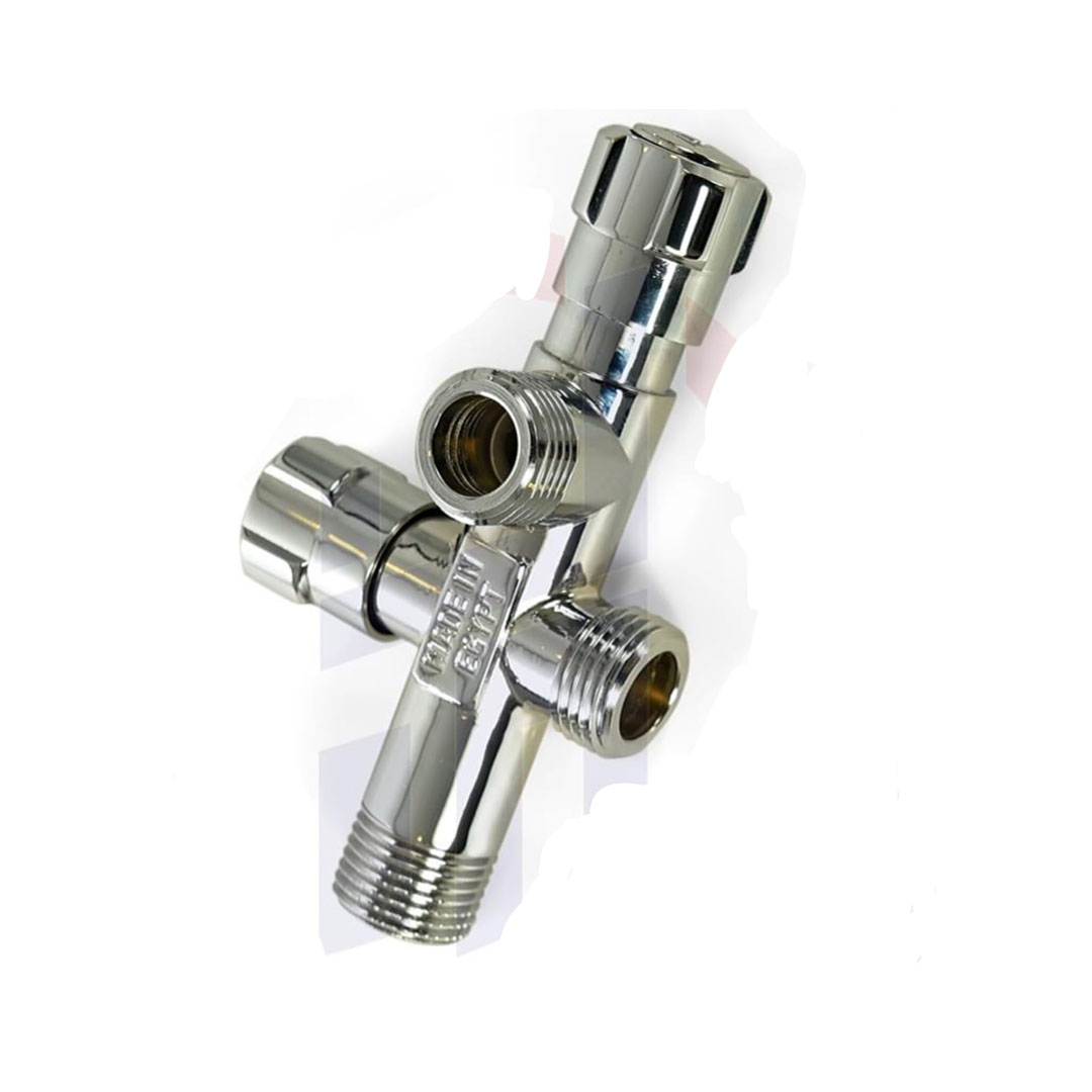 محبس زاويه - نحاس - فضي