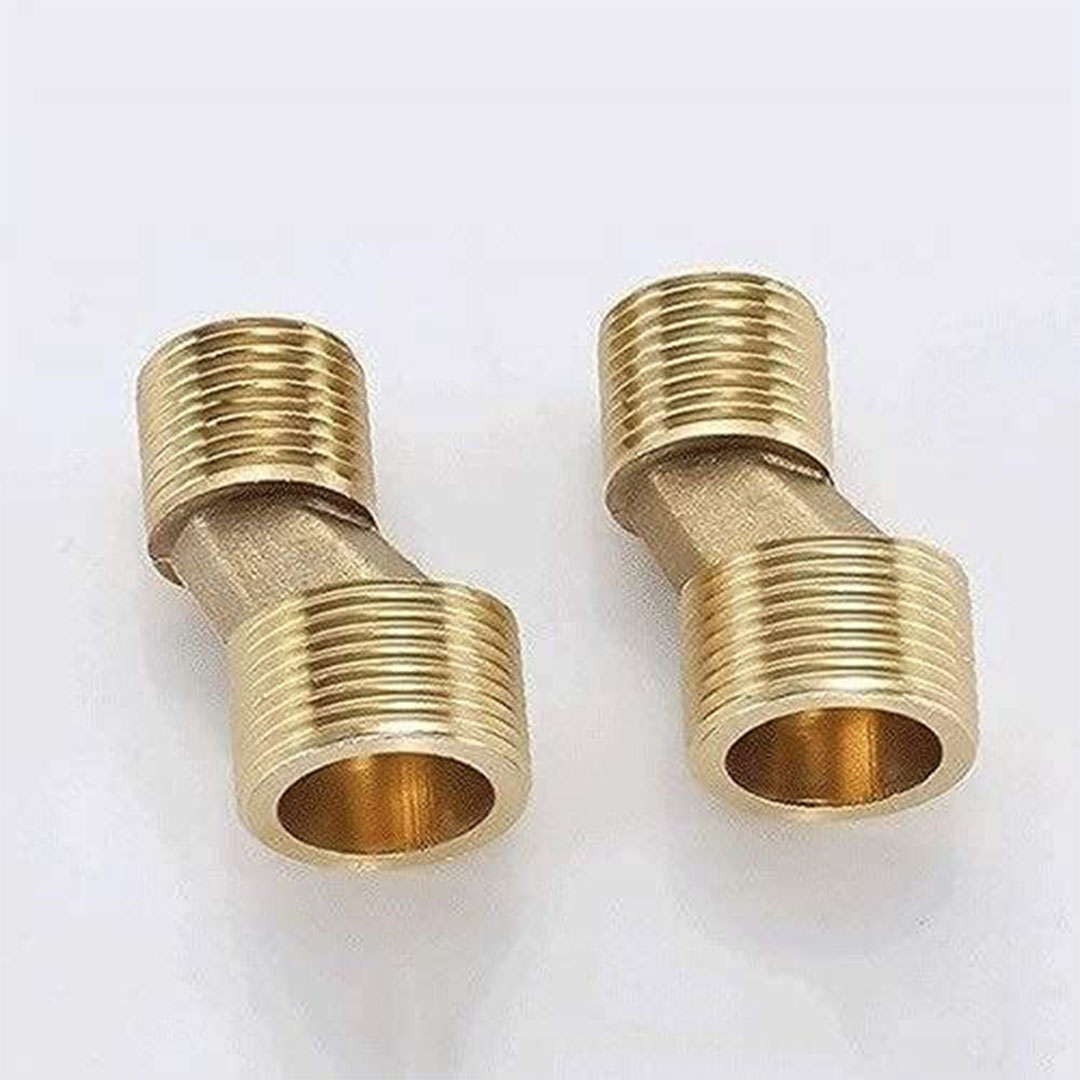 حنفية حمام ثلاثية نحاس - 2 قطعة