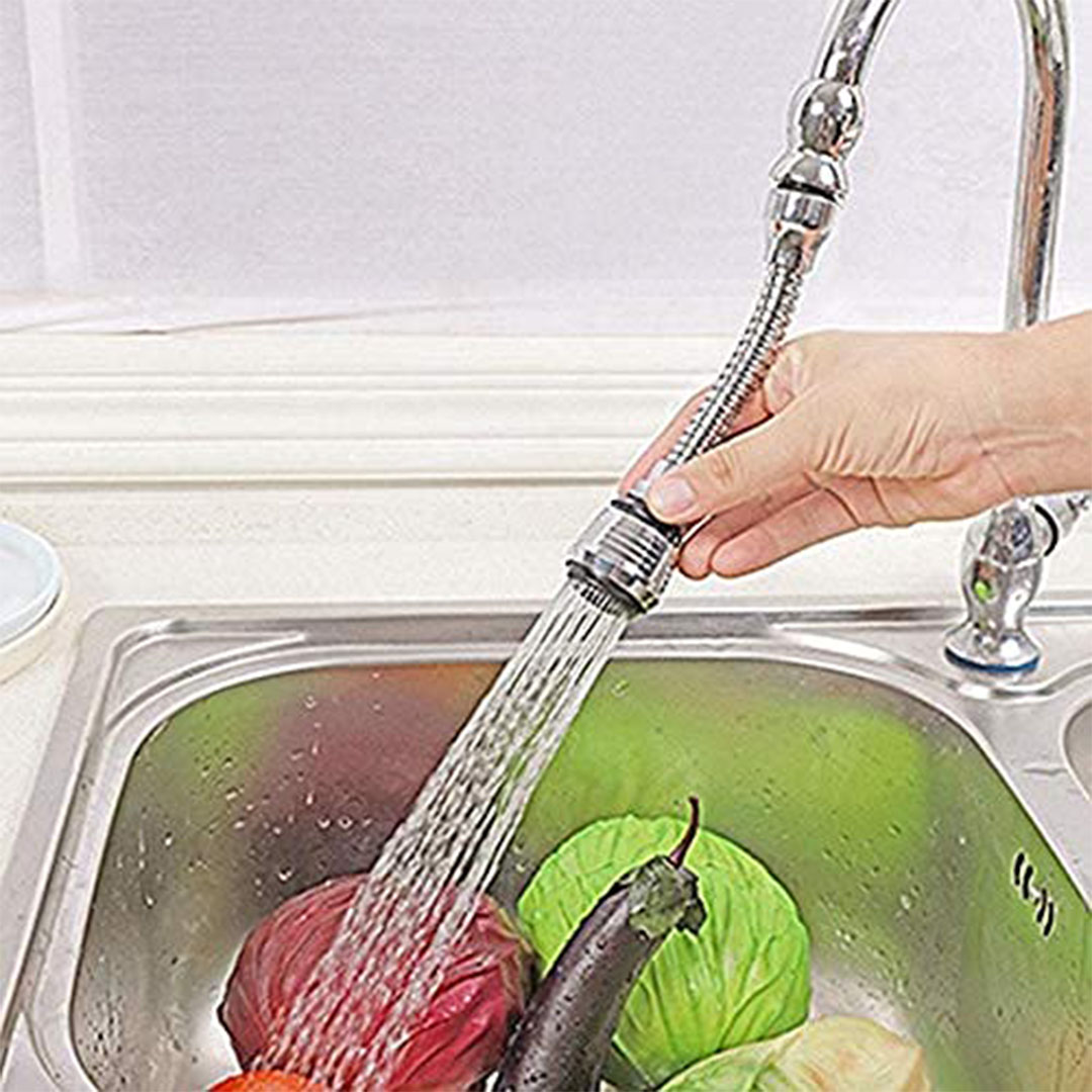 صنبور متحرك لحوض المطبخ