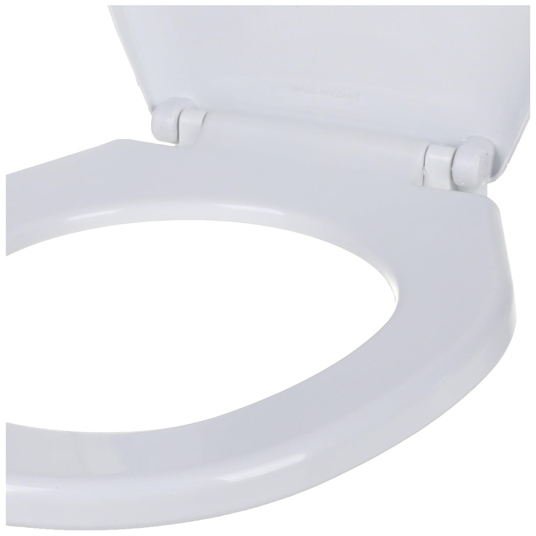 غطاء قاعدة حمام بلاستيك كبير - أبيض