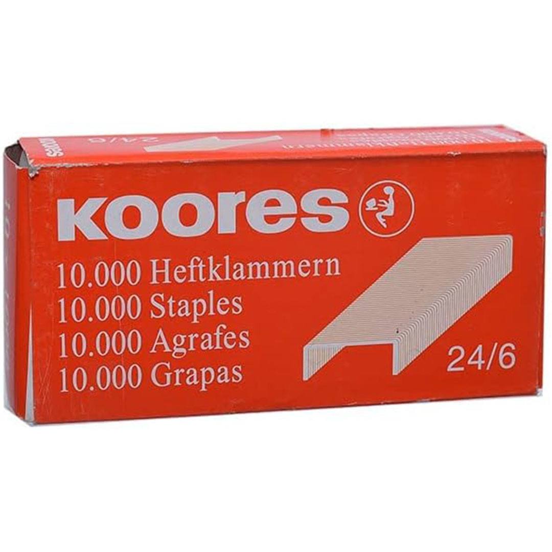 علبة دبابيس مكتبية 1000 دبوس - لون نحاسي