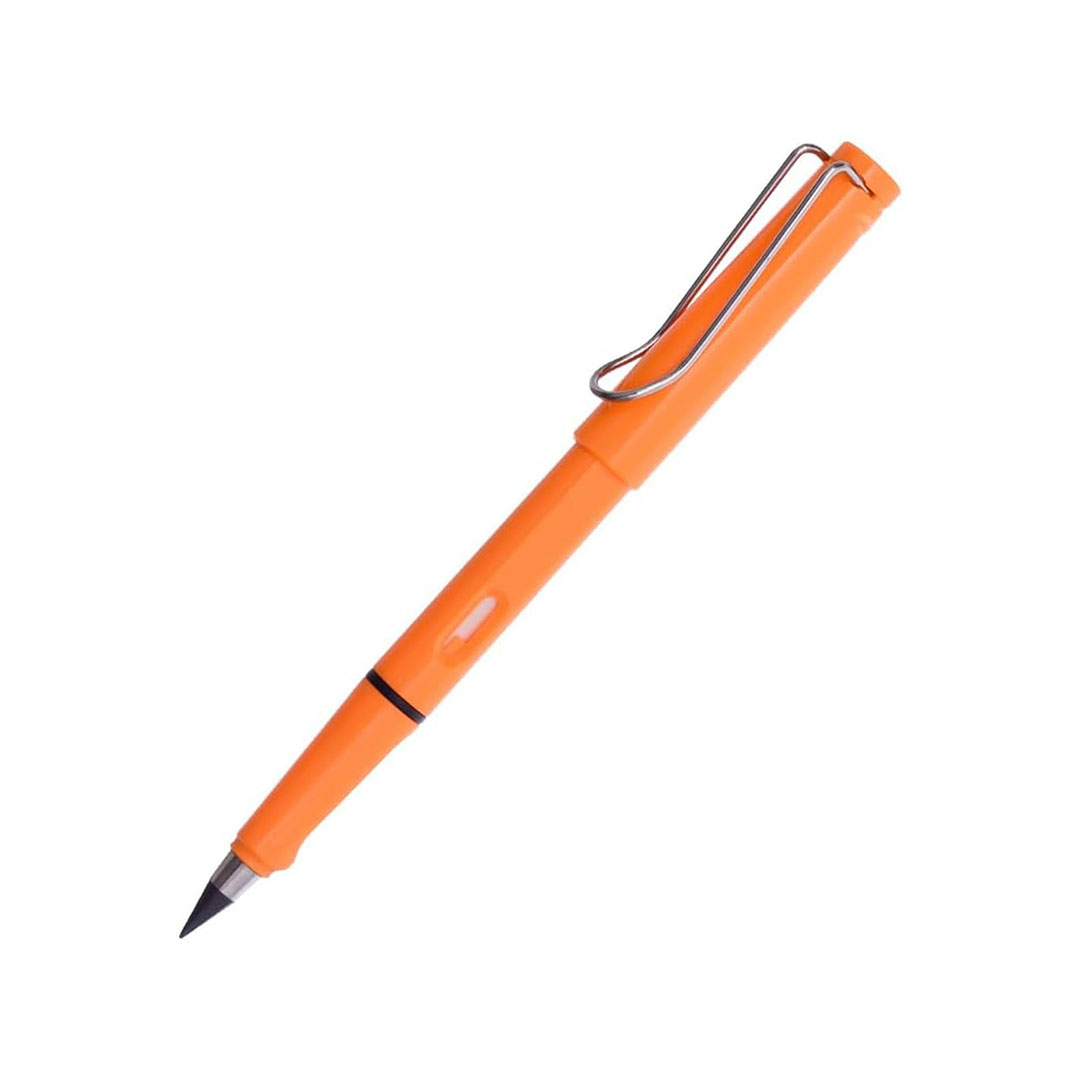 قلم رصاص - وقابل لإعادة الاستخدام - برتقالي