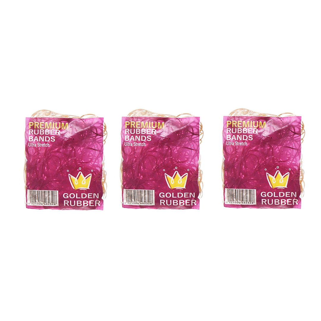 مجموعة أساتك - 3 عبوات - 50 جرام - أصفر
