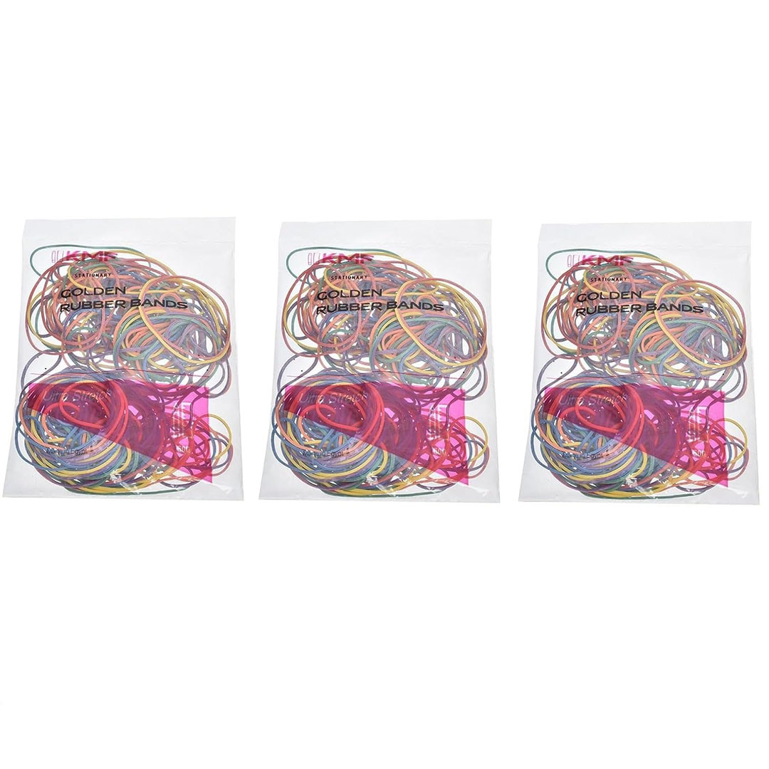 أكياس أساتك - 3 عبوات - وزن 50 جرام - متعددة الالوان