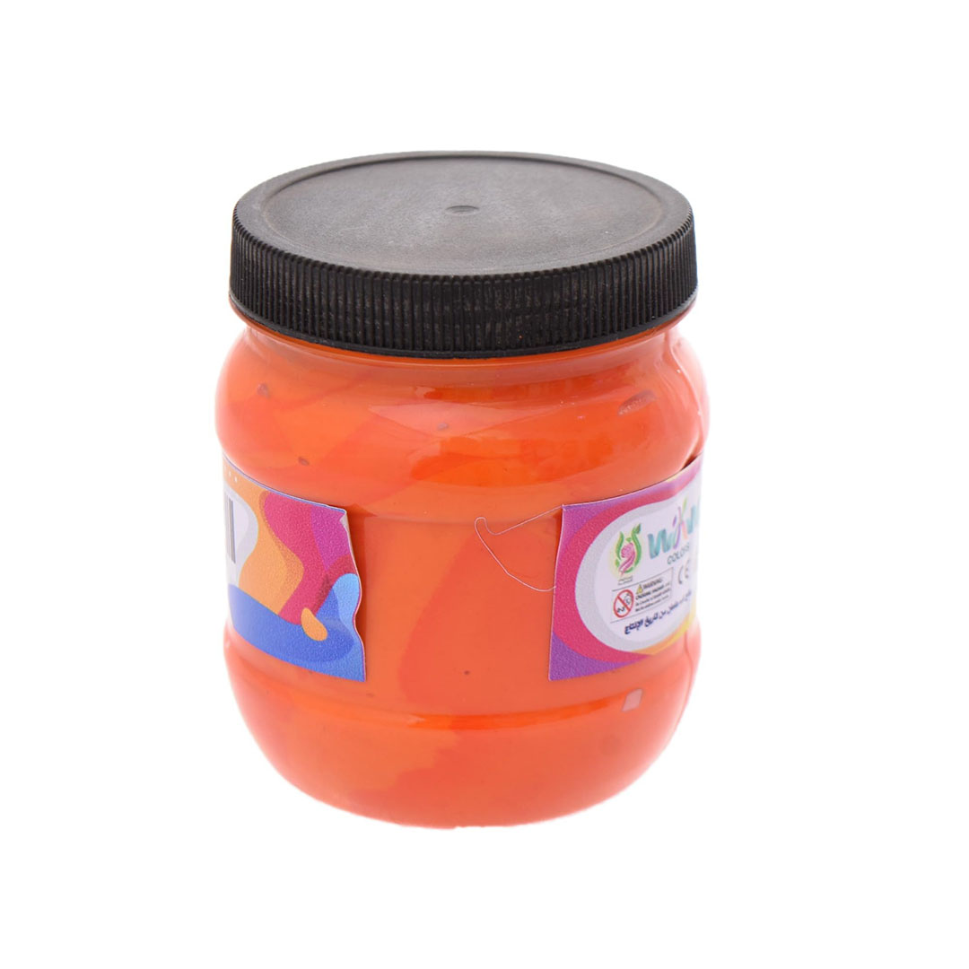 صبغة عجينة للأقمشة والأنسجة - برتقالي - 225 جرام