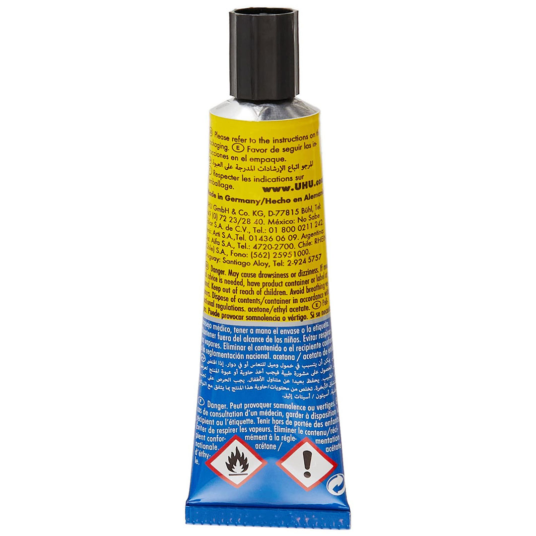 أنبوبة صمغ بلاستيك - 33 مللي - شفاف