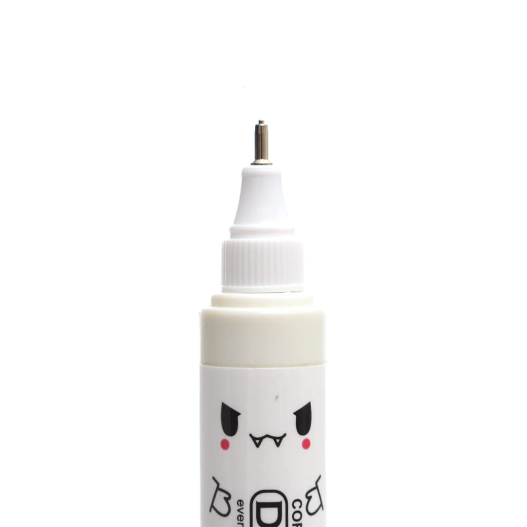 قلم كوريكتور للتصحيح - 1 قطعة - أبيض