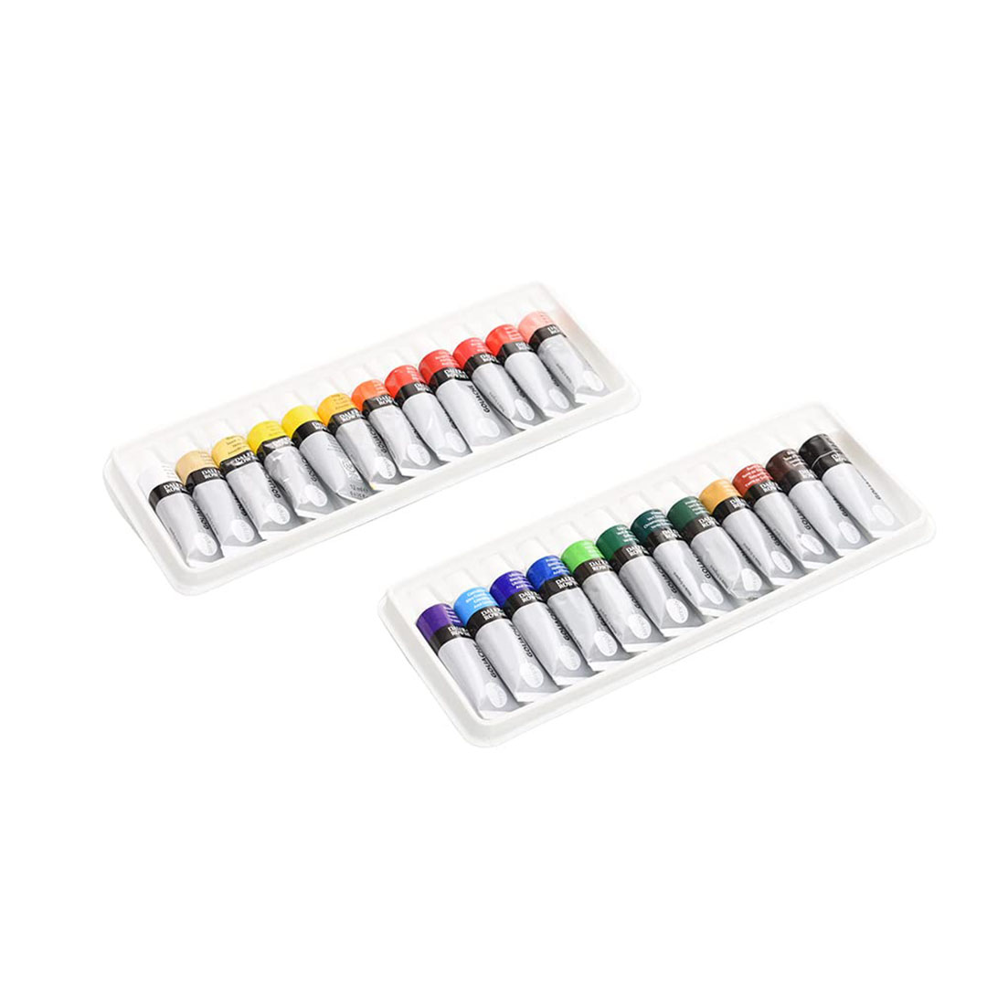 طقم الوان جواش - 12 مل - 24 لون - متعدد الألوان