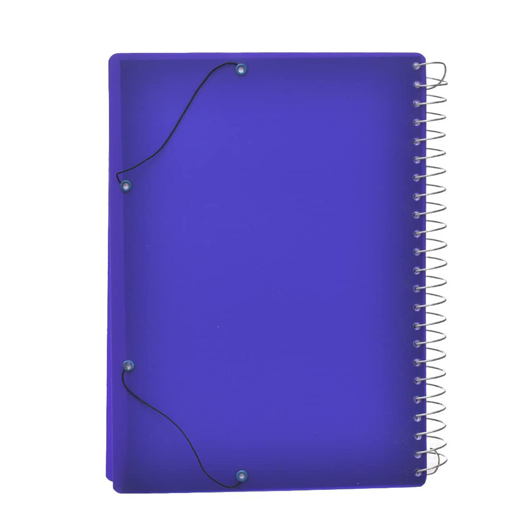 كشكول سلك مقسم ل 7 موضوعات - 280 ورقة A4