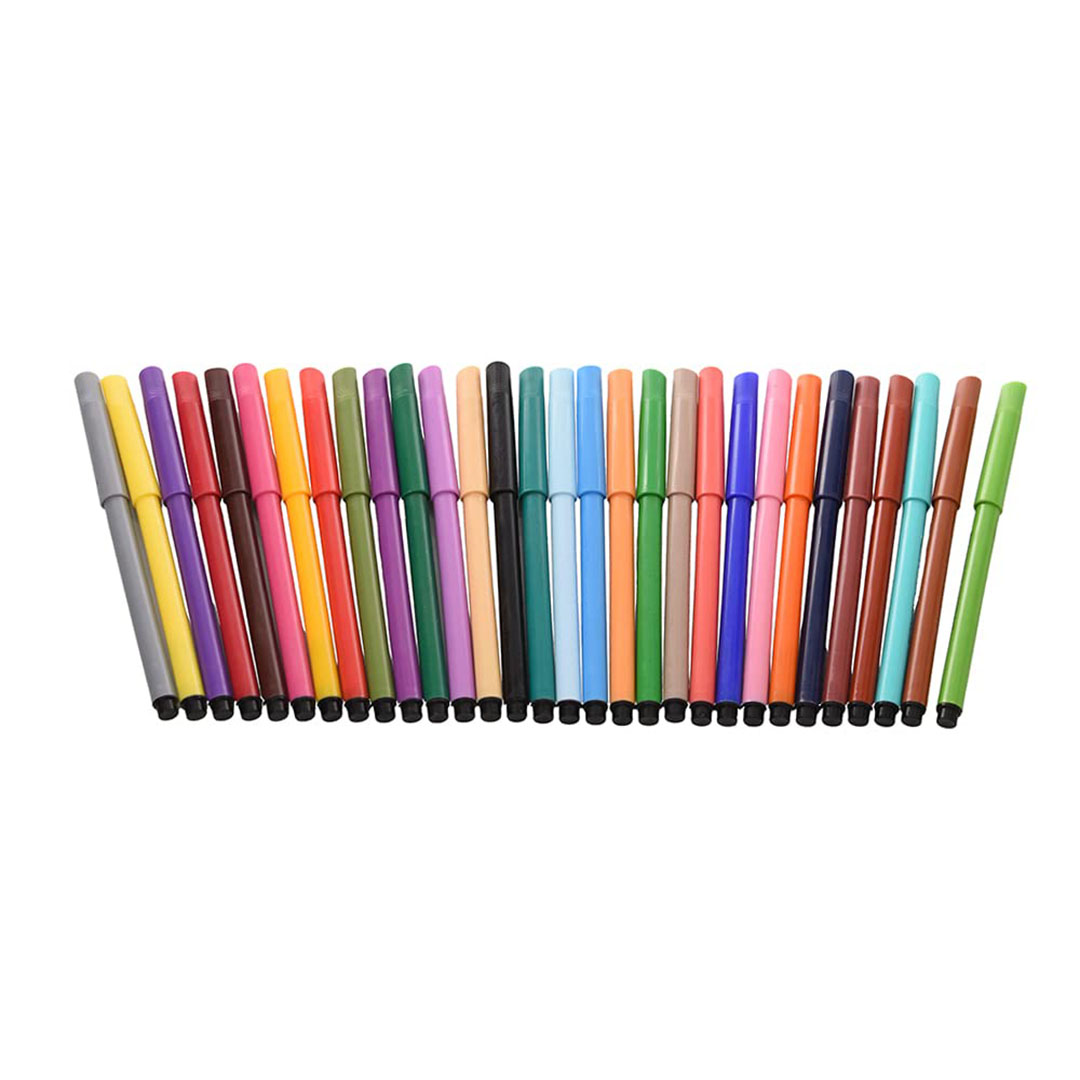 1002 مجموعة أقلام تلوين - 30 لون