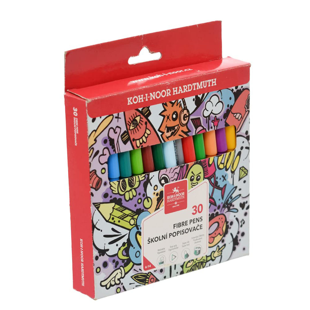 1002 مجموعة أقلام تلوين - 30 لون