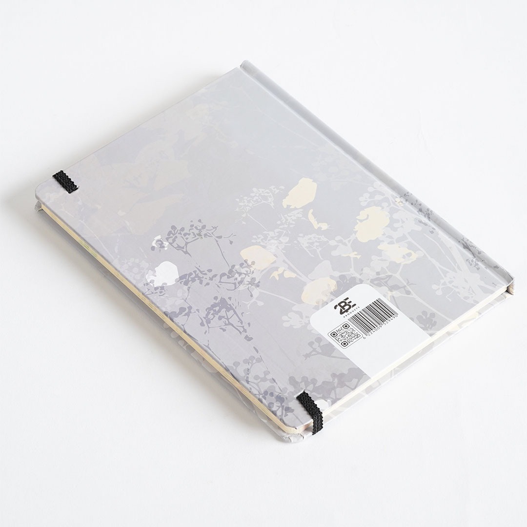 نوت بوك A5 سيزون 80 ورقة - رمادي