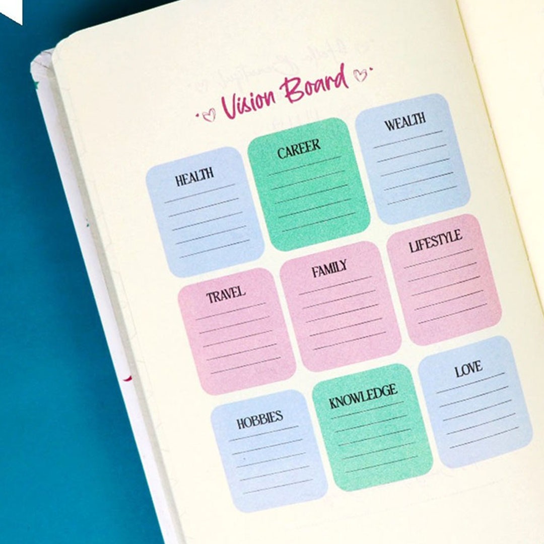 نوت بوك A5 يوني كورن 80 ورقة - كحلي