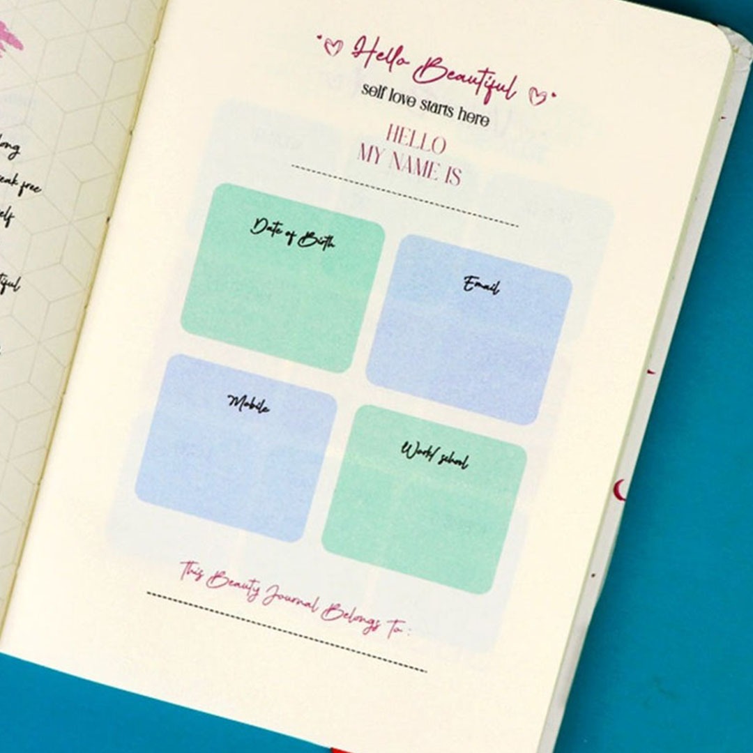 نوت بوك A5 فراشات 80 ورقة - بنفسجي