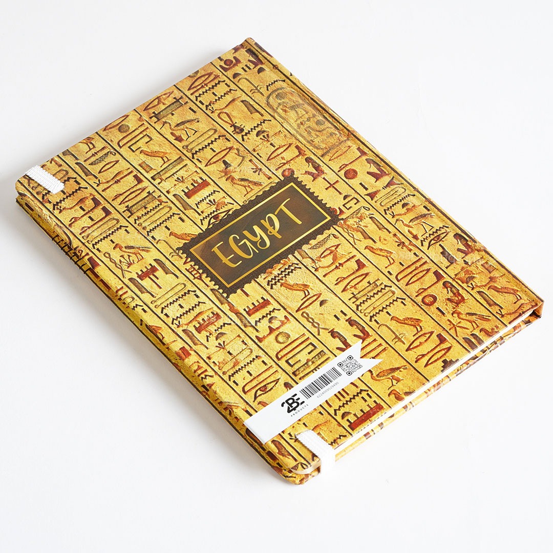 نوت بوك مطبوع شكل توت عنخ امون 80 ورقة - متعدد الالوان