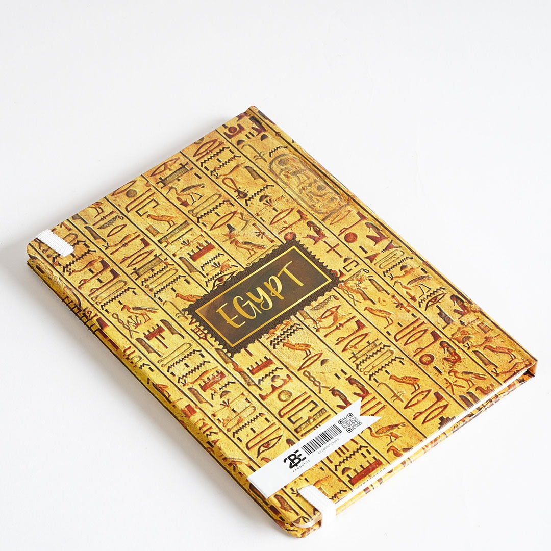 نوت بوك مطبوع شكل كليوباترا 80 ورقة - متعدد الالوان