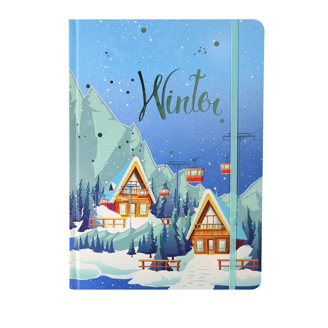 كشكول - 100 ورقة - شكل شتاء