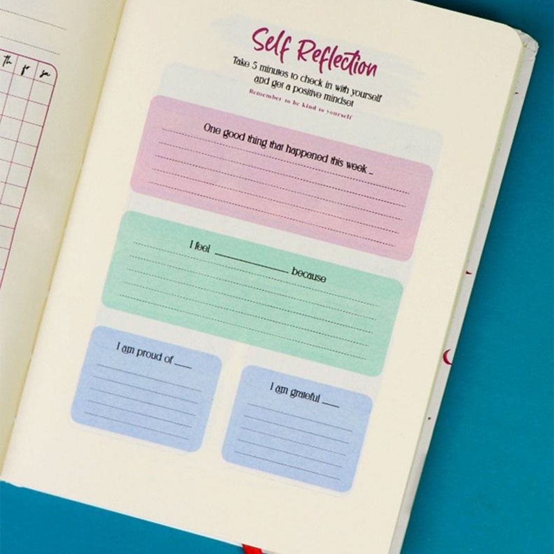 نوت بوك A5 ماربل 80 ورقة - أزرق سماوي