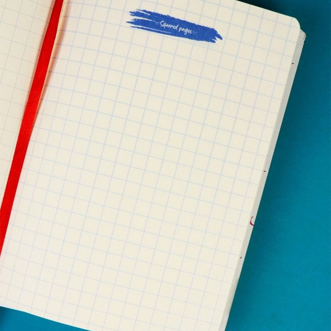 نوت بوك A5 ماربل 80 ورقة - أخضر مينت