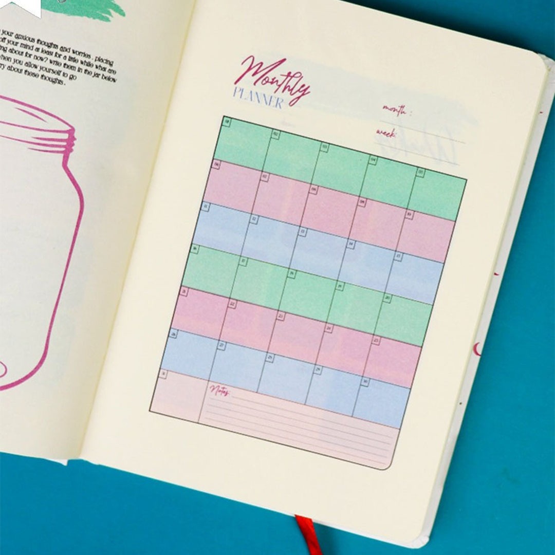 نوت بوك A5 فراشات 80 ورقة - بنفسجي