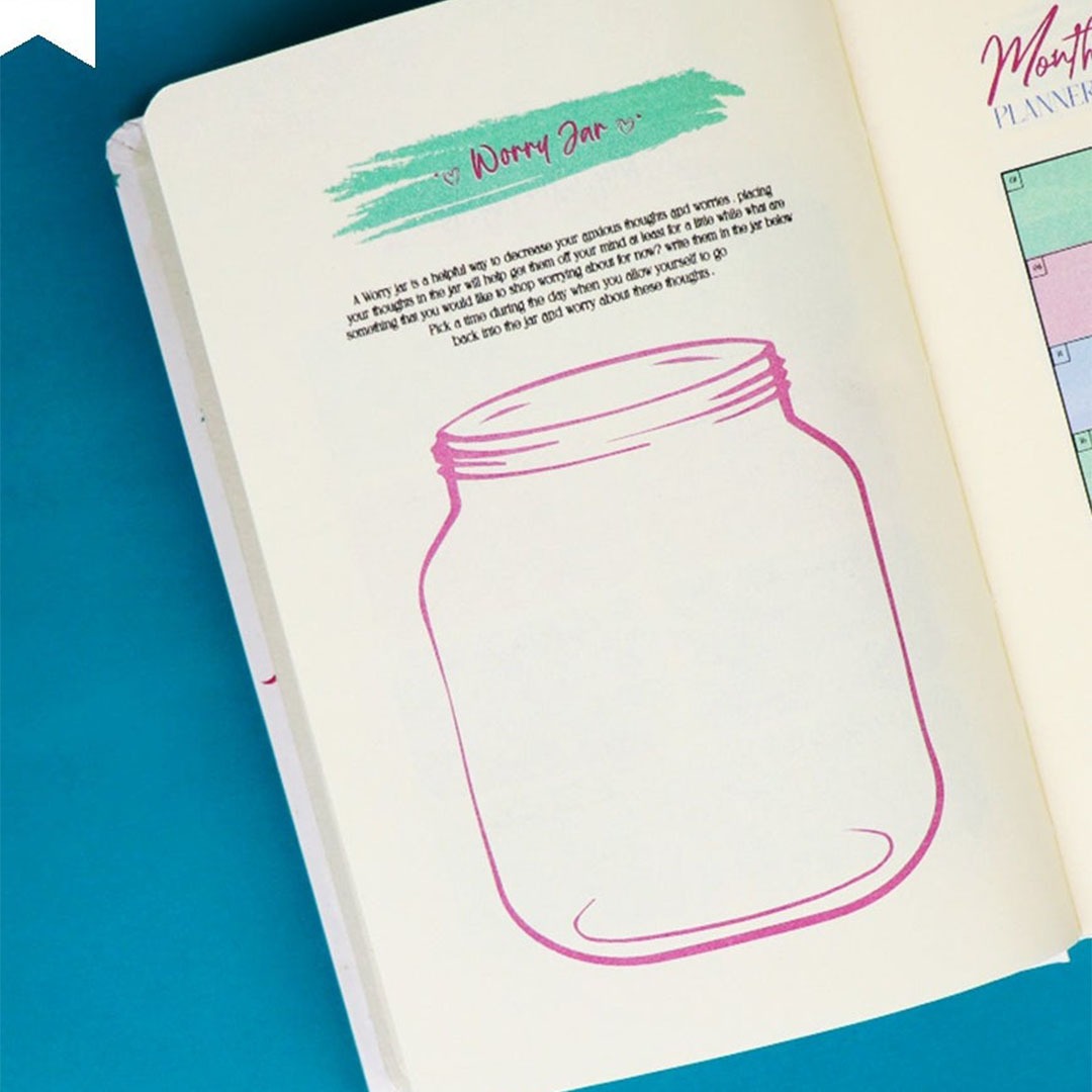 نوت بوك مطبوع شكل كليوباترا 80 ورقة - متعدد الالوان