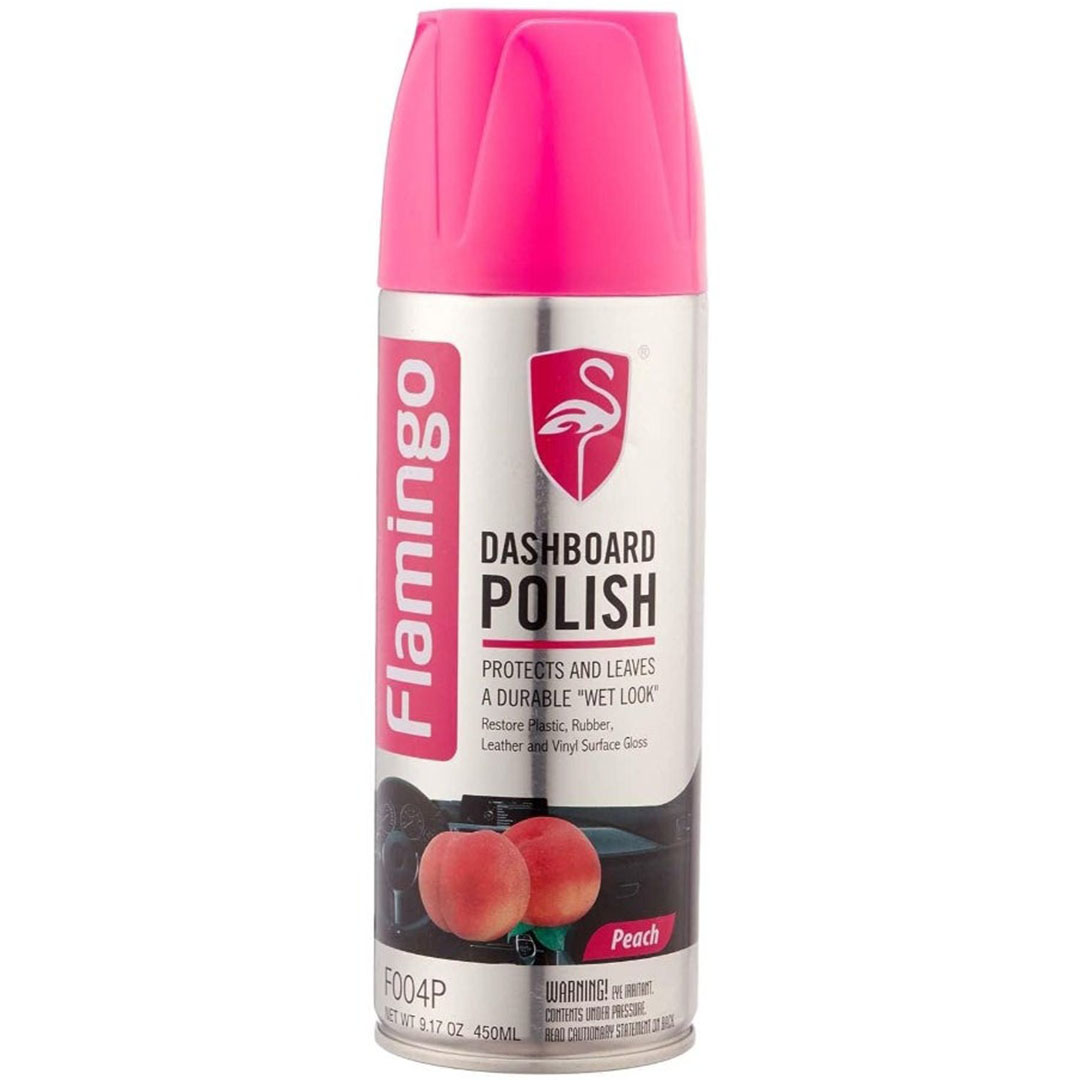 ملمع تابلوه السياره برائحة الخوخ 450 مللي - متعدد الالوان