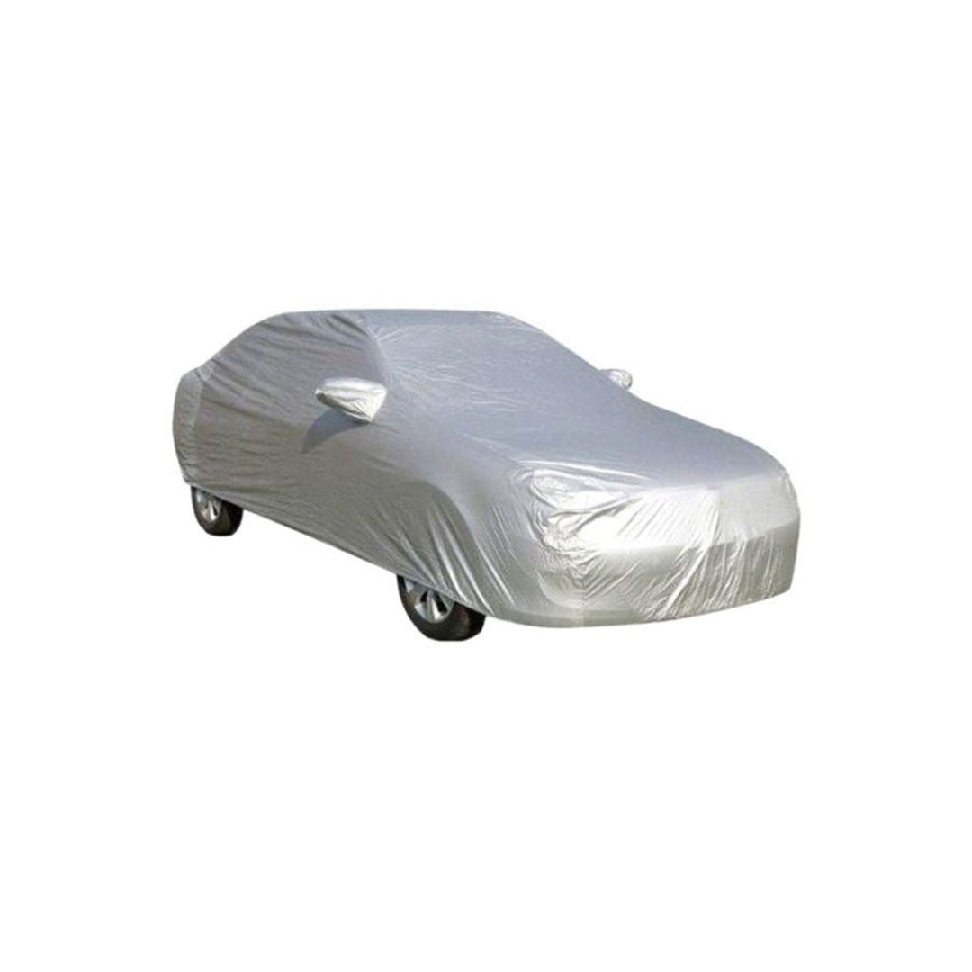 غطاء واقٍ للسيارة - فضي